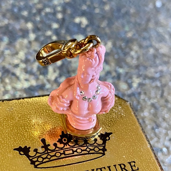 Juicy Marie Antoinette pink bust statue charm - Picture 10 of 13